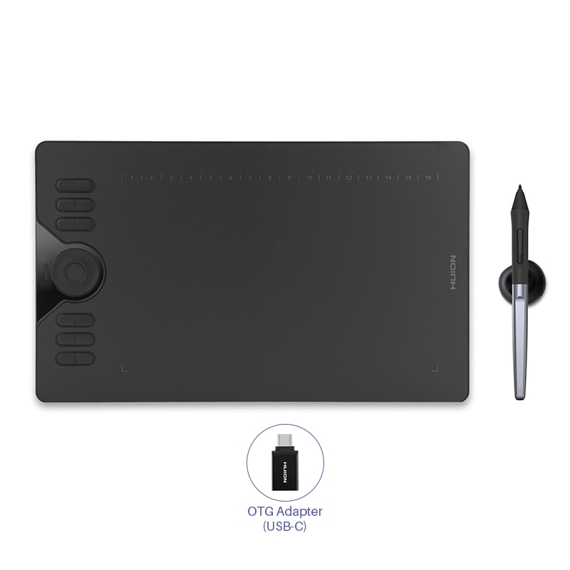 Jual Drawing Tablet Alat Gambar Digital Huion Hs610 Graphics Drawing