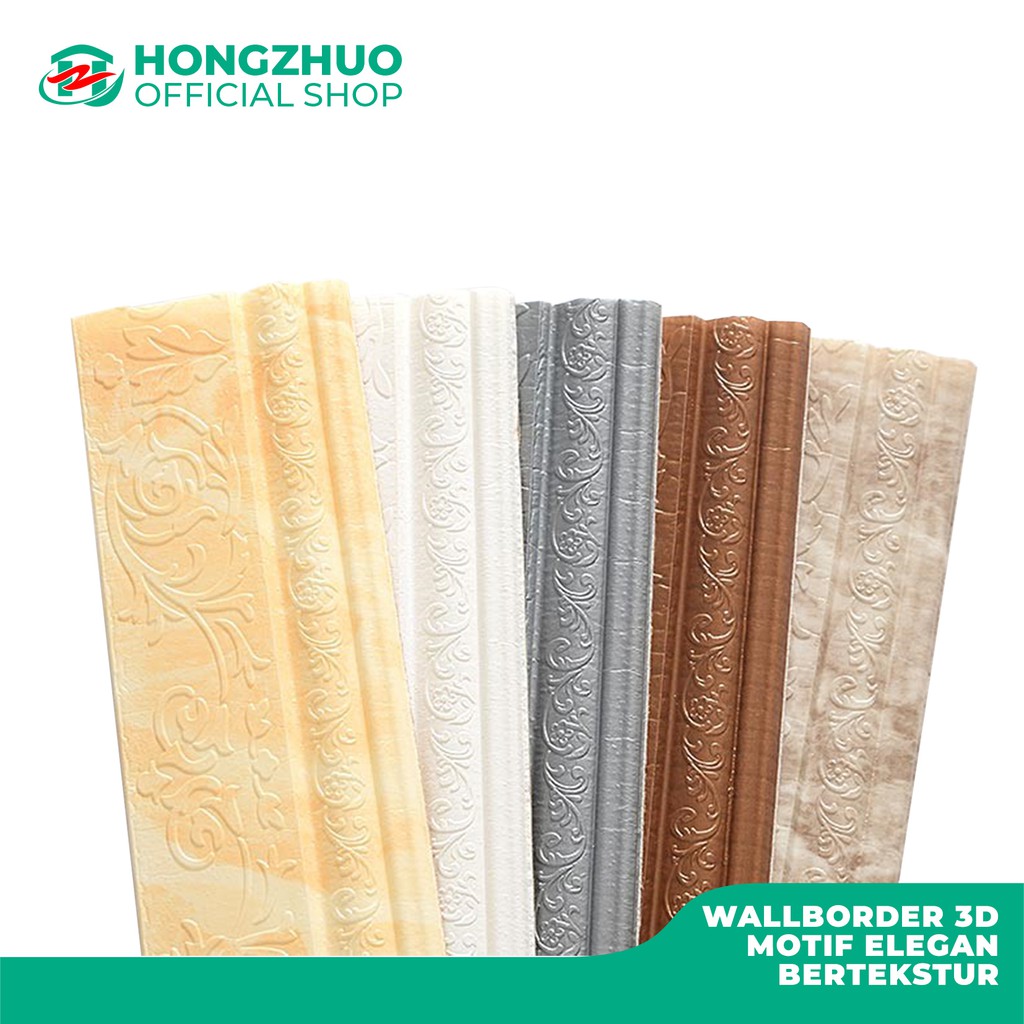 Hongzhuo 230cm Wallborder Wall List 230x8x1,2cm Foam 3D Motif Elegan-1