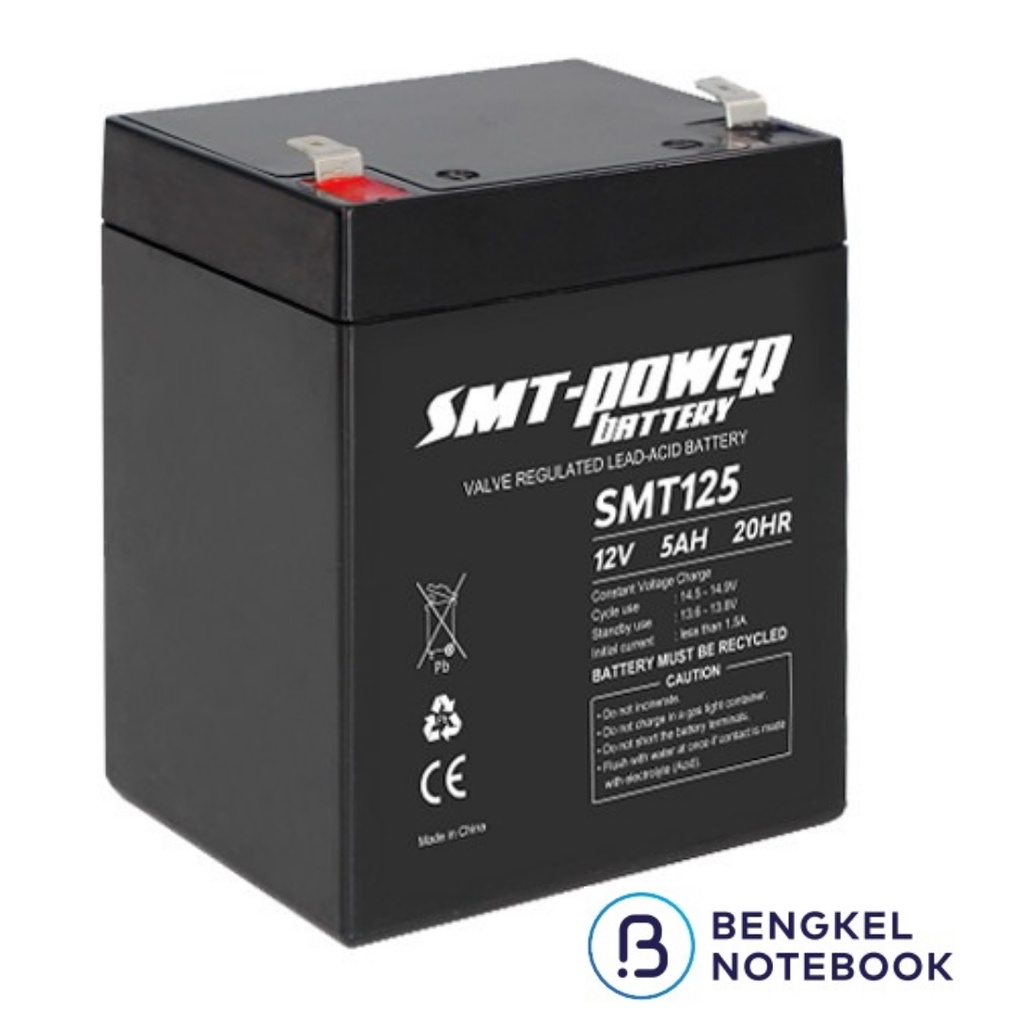 Baterai UPS SMT 12v - 5Ah Baterai Kering