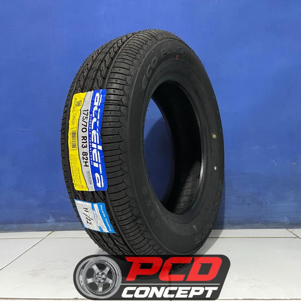 BAN MOBIL MURAH RING 13 UKURAN 175/70 R13 ACCELERA ECOPLUSH | BAN 175 70 R13