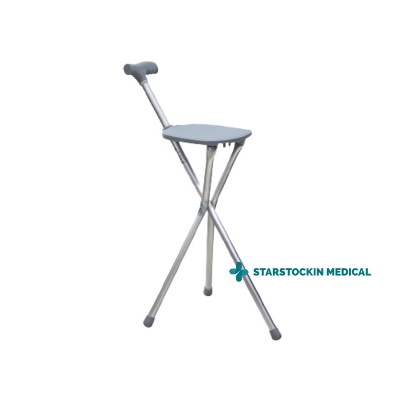 Tongkat Duduk Jalan Orang Tua Onemed