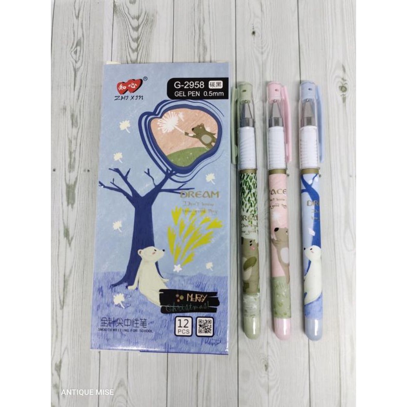 

pen gel zhi xin 2958 dream bear