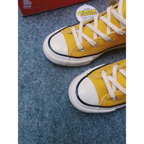 CONVERSE CT 70's high YELLOW GLOSSY (KINCLONG) IMPORT MADE IN VIETNAM