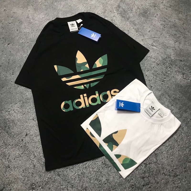 Kaos Adidas Trefoil Camo