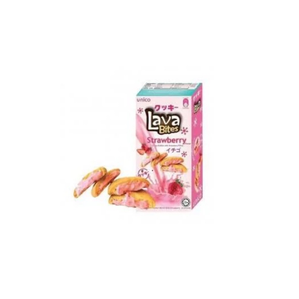 

Unico Lava Bites Strawberry Cookies Halal