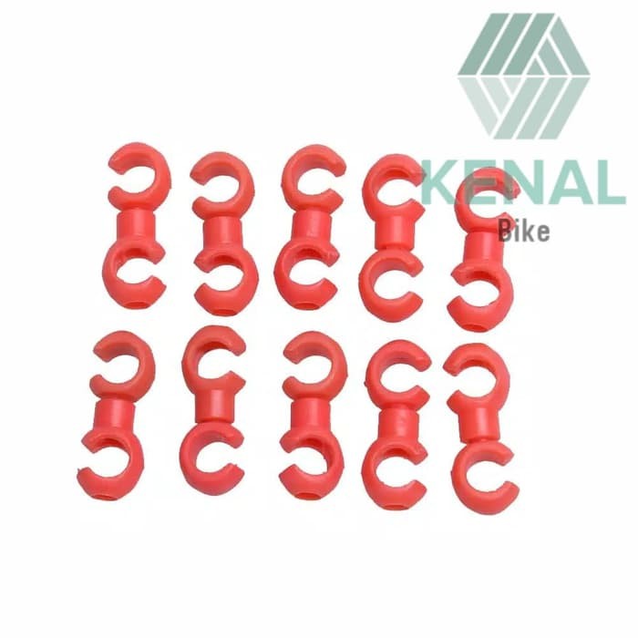 AKSESORIS SEPADA LIMITED   Klip Kabel Sepeda - S Clips Kabel Shifter - Klip Kabel Rem Sepeda
