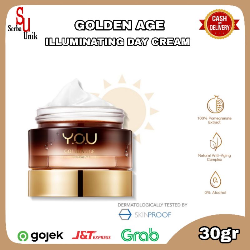 YOU Golden Age Series Paket 3 In 1 Refining Serum/Day Cream/Night Cream 18gr