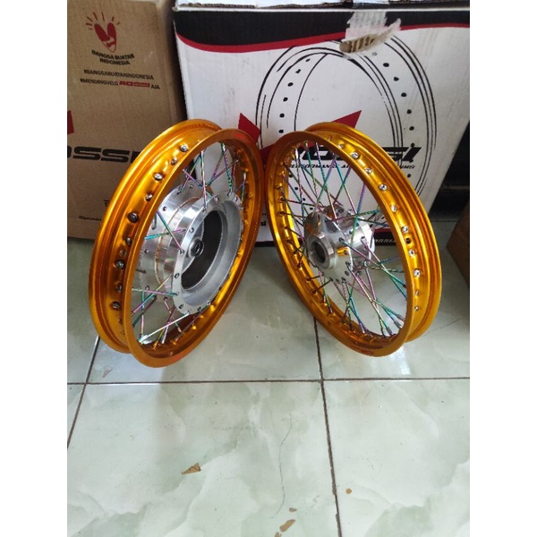 velg jari jari Fino karbu 115/125 cc ring 14 x160/140