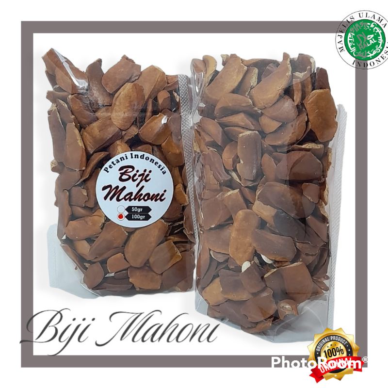 

Biji mahoni kering 100gr Biji buah mahoni Xiang Tian Guo herbal paitan