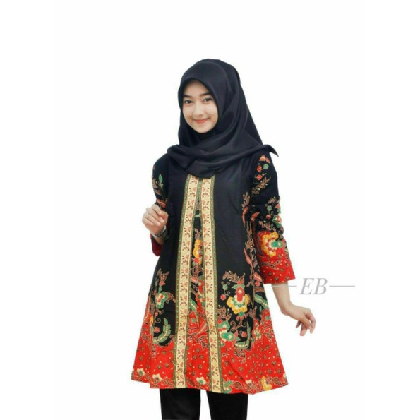 TUNIK BATIK PEKALONGAN / ATASAN BATIK WANITA