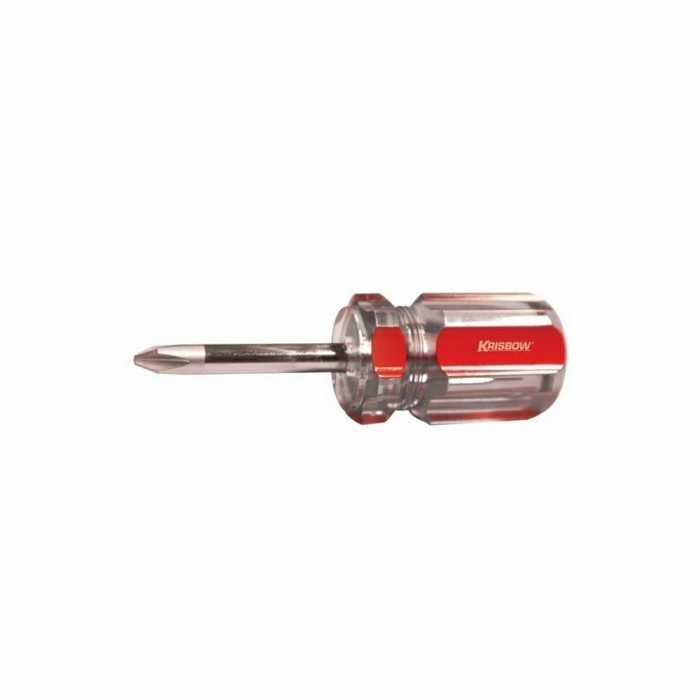 Krisbow obeng plus crystal 6x38 mm obeng bintang plus