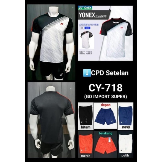 BAJU BADMINTON YONEX ORIGINAL
