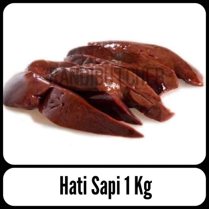 Hati Sapi - Daging Sapi Bagian Hati / Beef Liver Impor Bandi