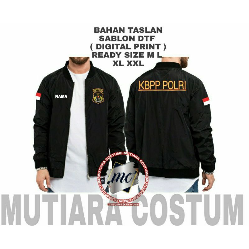 JAKET BOMBER KBPP POLRI