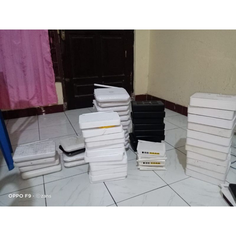 Modem Gpon ONT Merk Zte, Huawei, Fiberhome, Alcatel