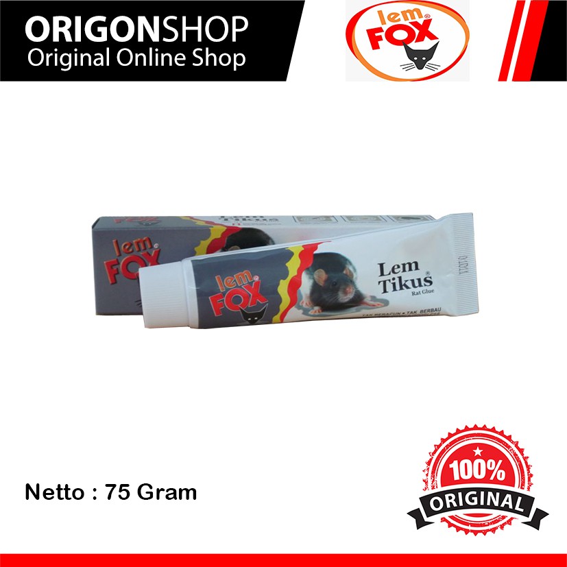 

Fox Lem Tikus Tube 75 Gram