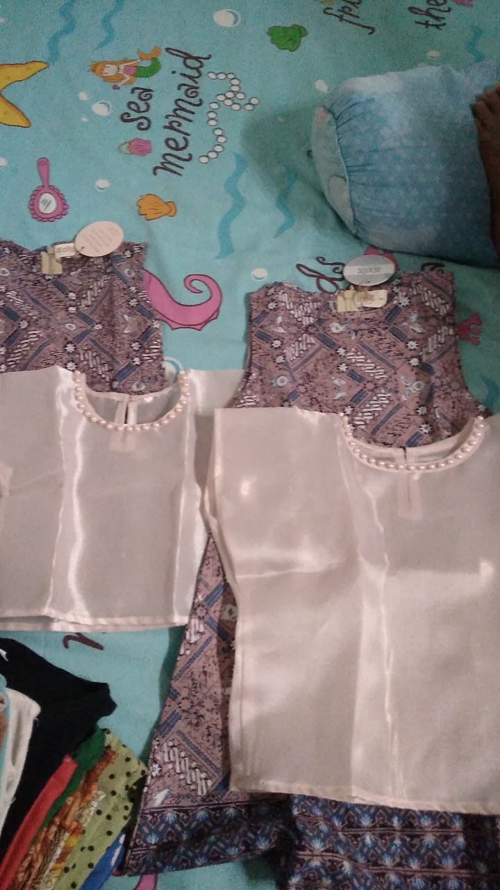 Dress Batik Anak Glazy