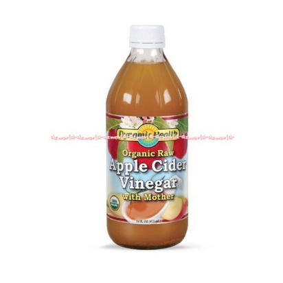 Dynamic Health Apple Cider Vinegar 473ml Organic Raw Dinamic Apel