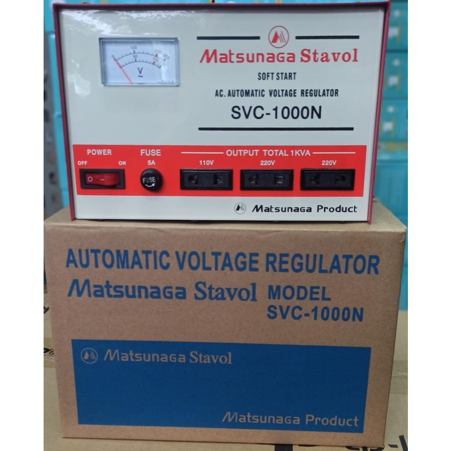Stabilizer Matsunaga 1000watt untuk komputer
