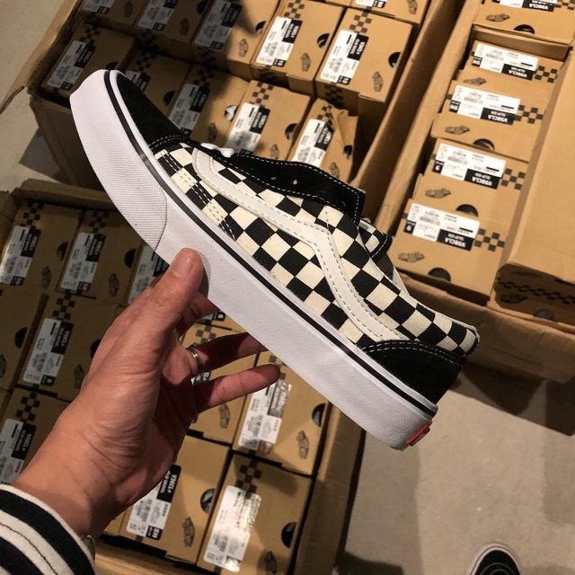 SEPATU Vans oldskool japan v36cl+ checkerboard