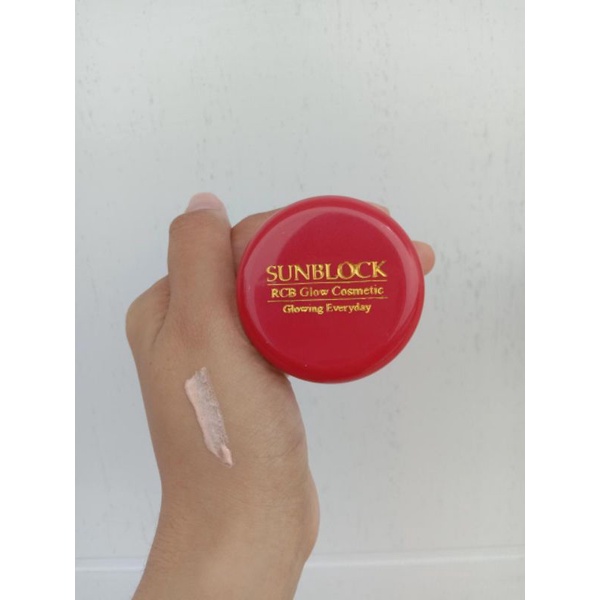 FREE GIFT - Original BPOM SUNBLOCK+foundation rcb glow