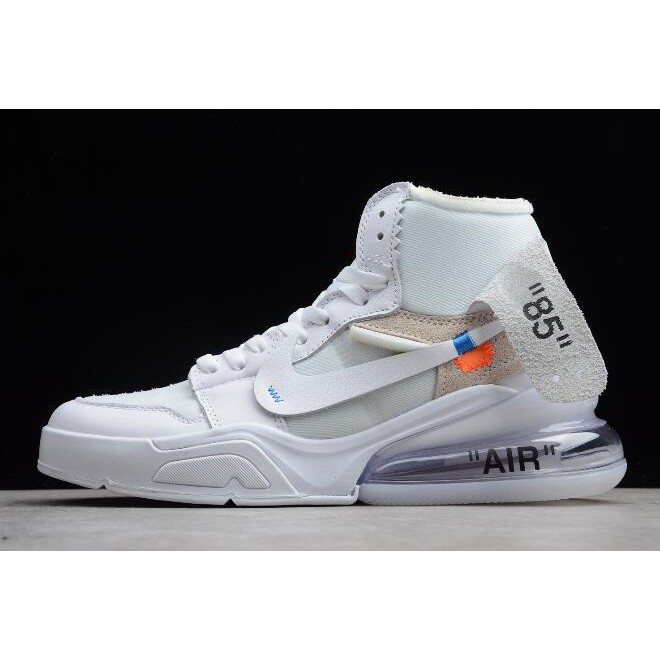 off white high top air forces