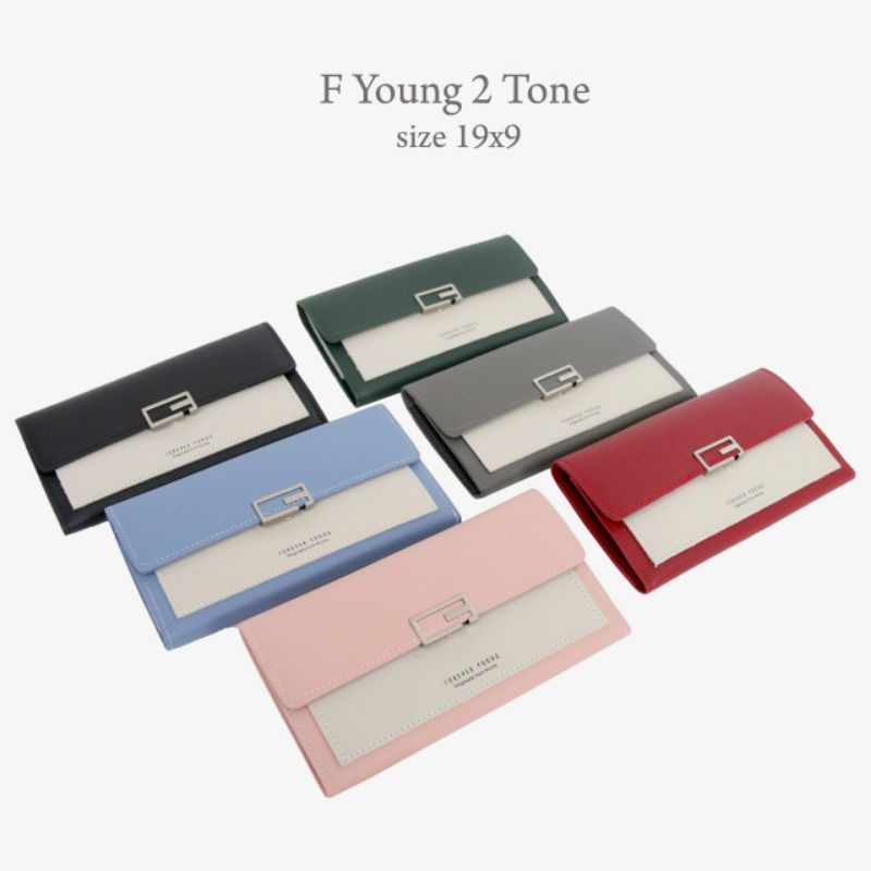 Dompet panjang forever young 2 tone