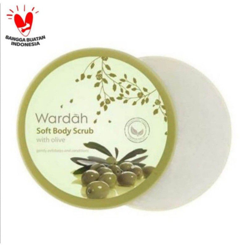 Wardah Soft Body Scrub With Olive 150 ml