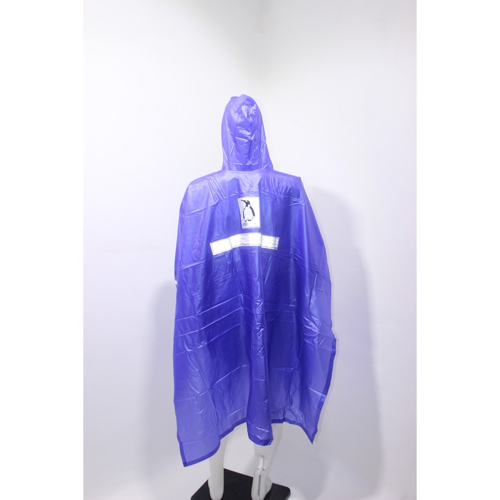 Jas Hujan Penguin Poncho Lengan Rambo Big Size