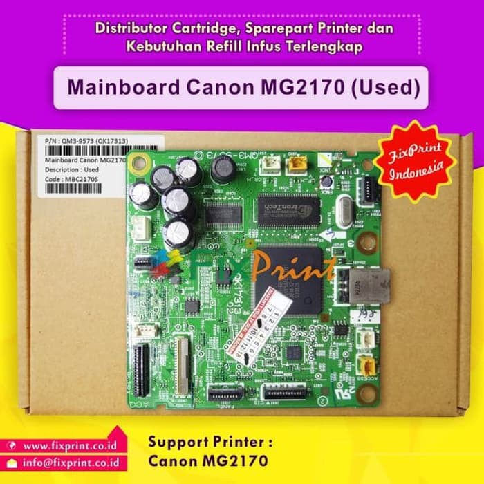 Original Mainboard Printer Canon MG2170 MG-2170 Logic Board Motherboard MG2170