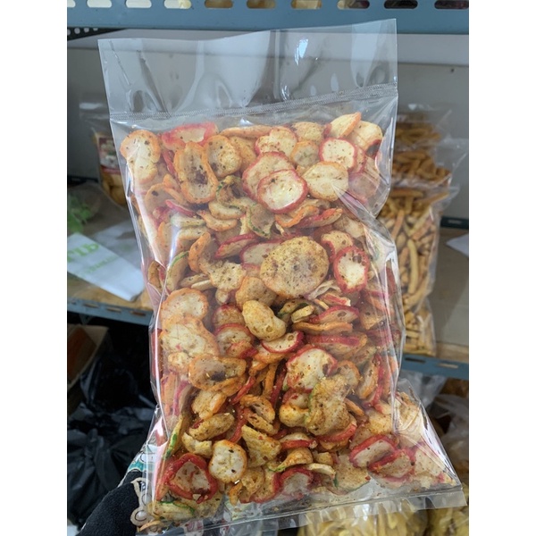 

Kerupuk Seblak / Kerupuk Bulat Warna Seblak