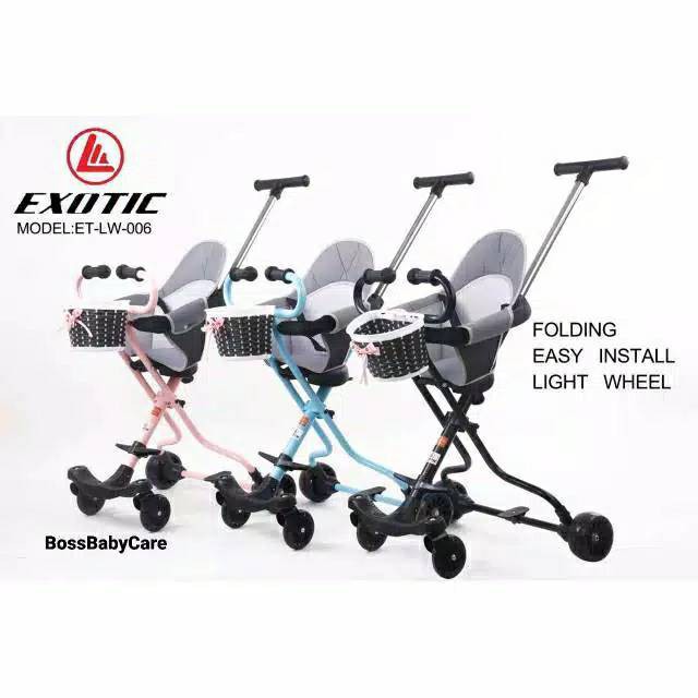 Magic Stroller Micro Trike Exotic LW-001 LW-005 LW-002 LW-006 LW-629 / PMB S-05 Sepeda Dorongan Anak