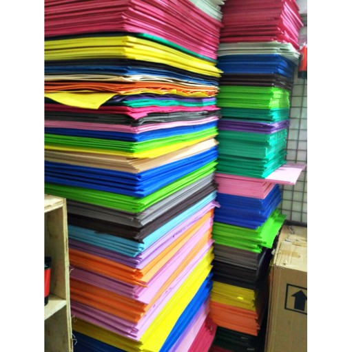 Busa Ati 4mm Warna Ukuran A2 / busa ati 40 x 60 / Spons Ati
