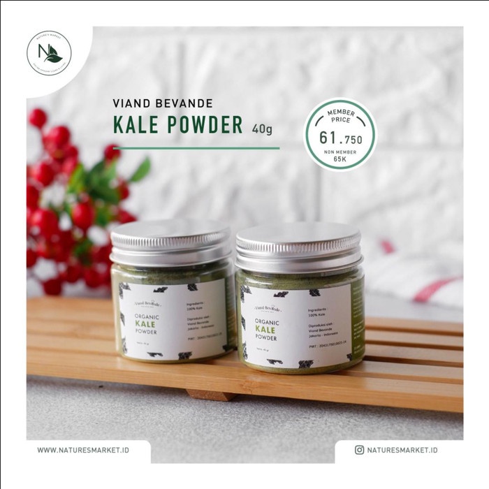 

Viand Bevande Food Powder Kale 40gr - BARU