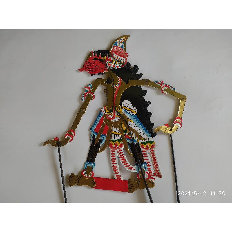 wayang kulit kertas mainan Surtayu