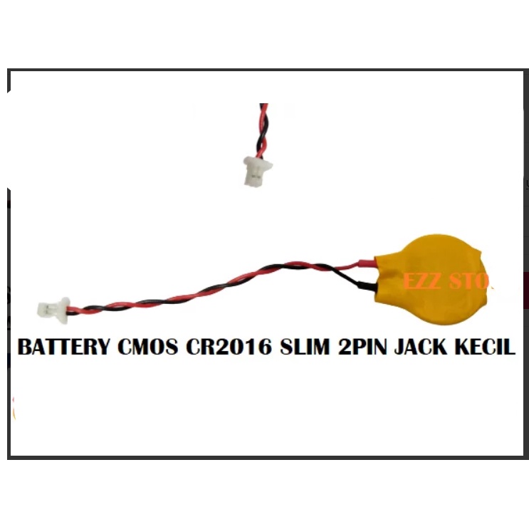 Baterai batre CMOS laptop acer aspire 4741 2 pin kabel original