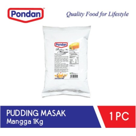 

Tepung premix kue Pondan Pudding Masak Mangga (bulky)