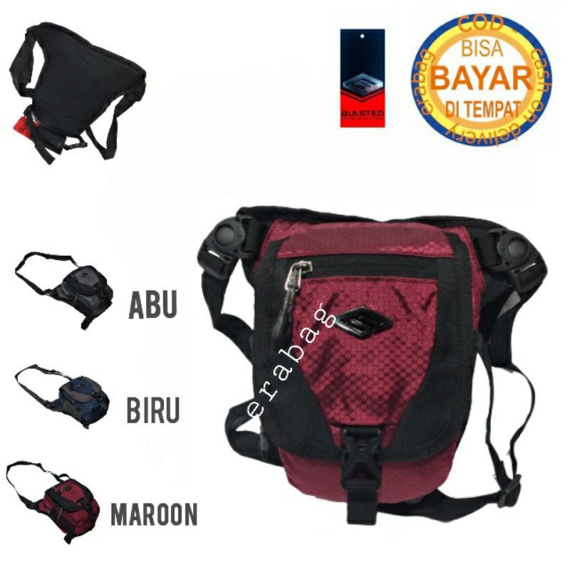 Tas selempang Blasted tas paha pria Blasted original 3499