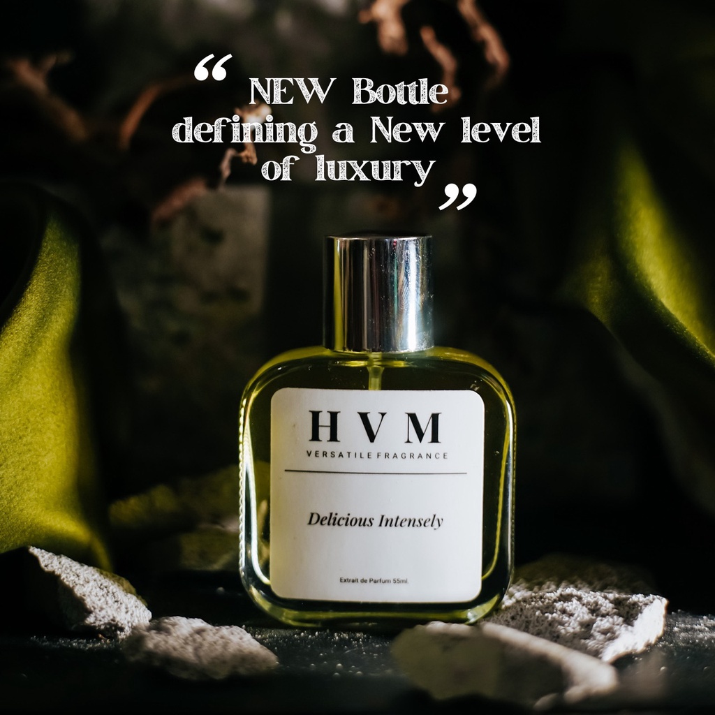 Parfum Unisex HVM Delicious Intensely Extrait de Parfum | Parfum Tahan Lama | Parfum Pria | Parfum Wanita