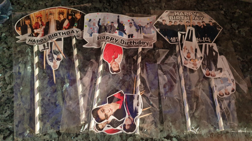 Hiasan Kue Cake Topper Birthday C1 Nct Dream Isi 7