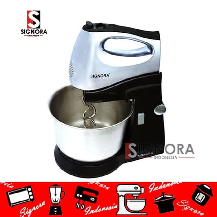mixer with bowl signora ready