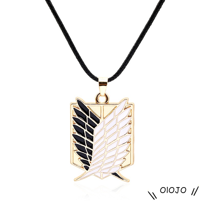 Liberty Wings Liontin Kalung/paduan Pasangan Liontin Aksesoris Fashion Unisex - ol