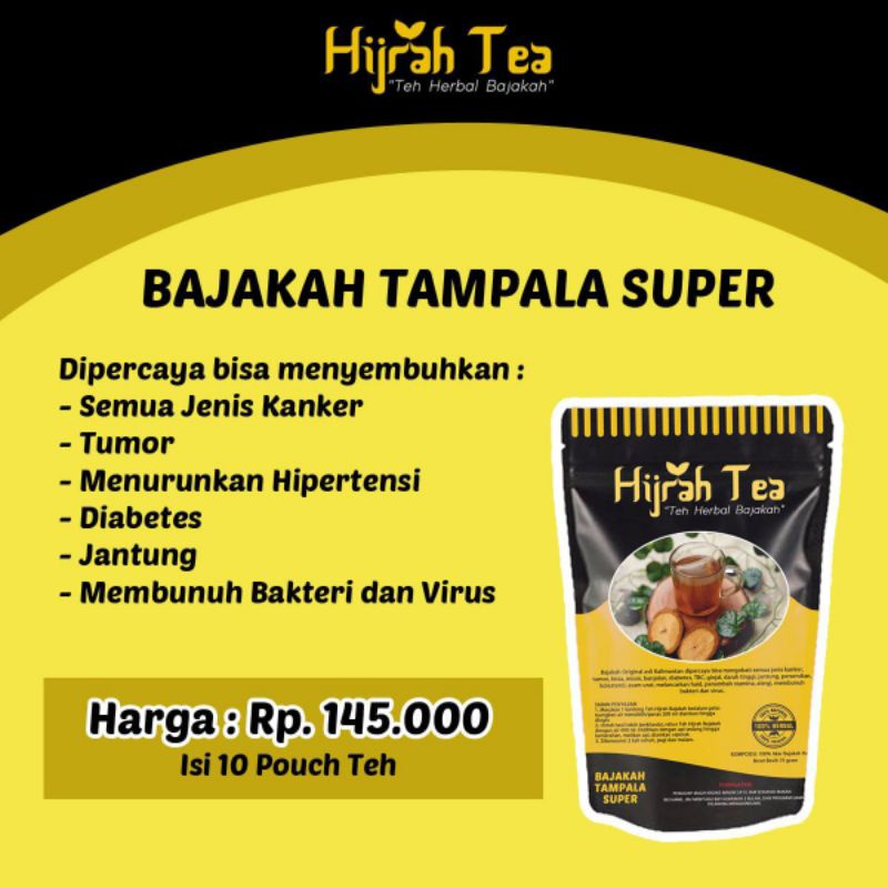 

Hijrah Tea Bajakah Tampala Super | Teh Bajakah Hijrah Ekstrem