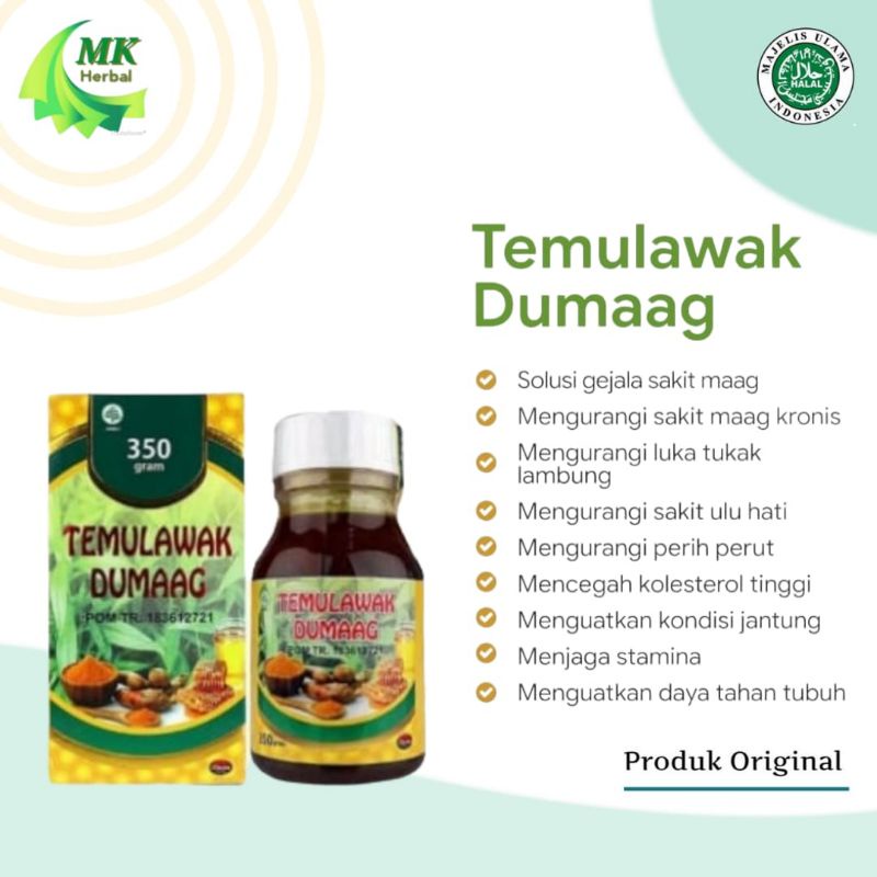 

Temulawak Dumaag 350 gram