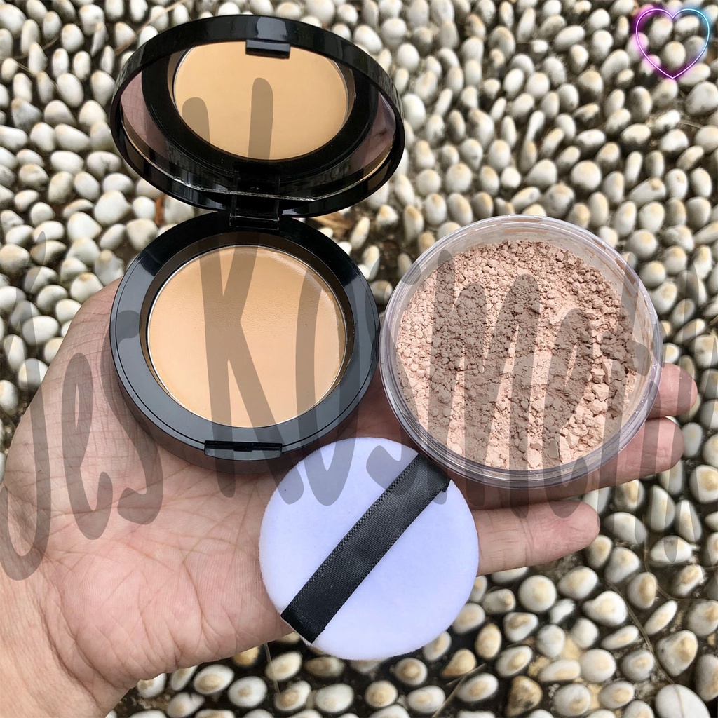 RVL BB Bedak Tabur &amp; Bedak Basah 2 in 1 Make Up / Grosir Kosmetik