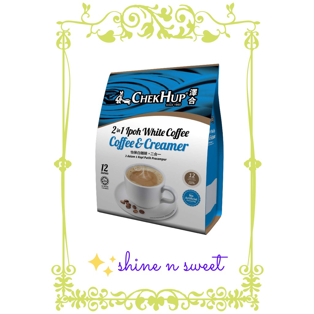 

Chekhup White Coffee 2in1 Coffee & Creamer / Chek Hup White Coffee 2 in 1