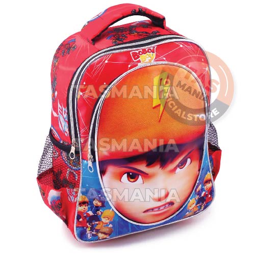 RTM - Tas Ransel Anak Laki Laki Karakter - FACE UP BOBOIBOI - MERAH -  School Bag Tas Sekolah Anak - Tas Anak Sekolah Tas Anak Kecil Tas Anak SD Tas Anak TK Promo Diskon Termurah Terlaris Terbaru Best Seller