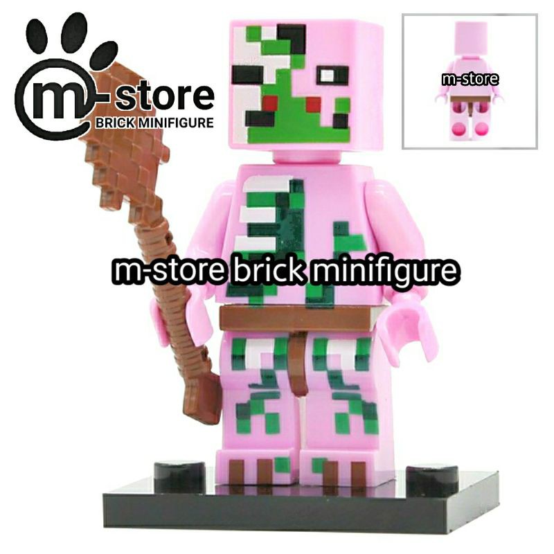 lego minecraft zombie pigman