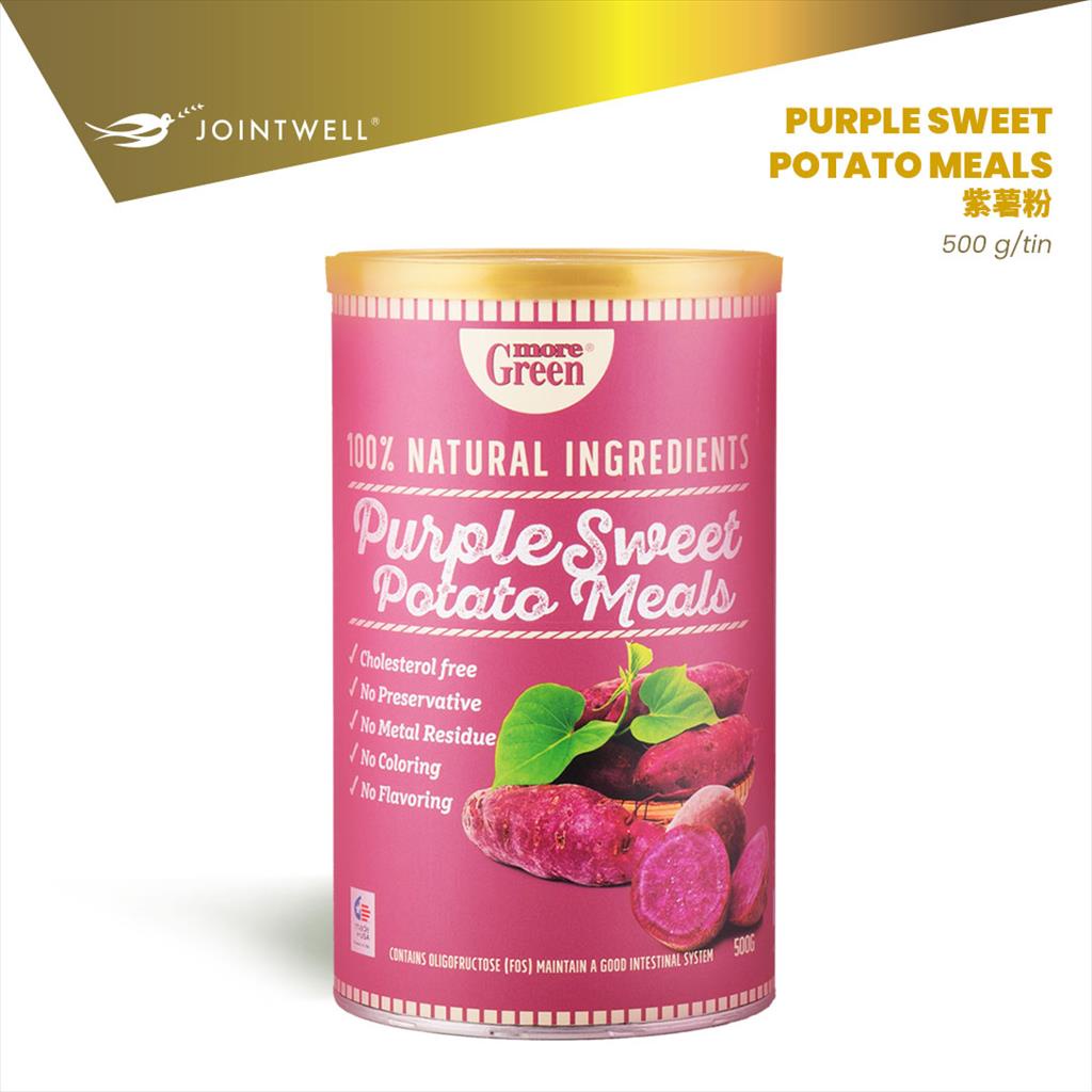 Jual More Green Purple Sweet Potato Meals 500g ( Bubuk Ubi Manis Ungu ...