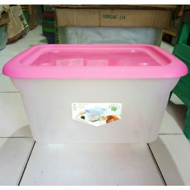 Container Box Trisha Green Leaf 7842